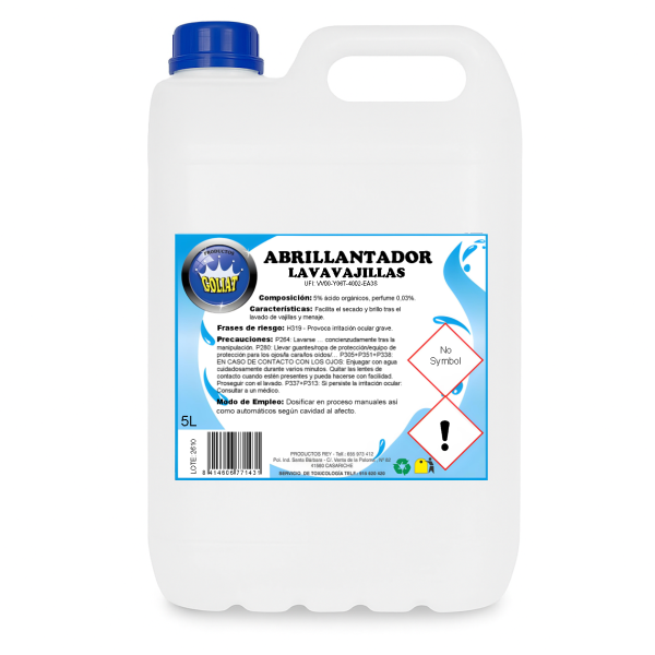 Lavavajillas Abrillantador