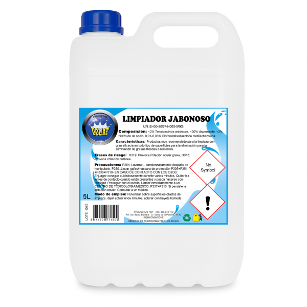 Limpiador Jabonoso